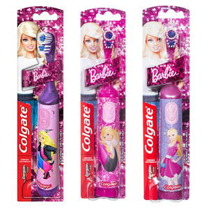 Colgate Barbie Powered Toothbrush Extra Soft 3 Pack Colgate Barbie Powered Toothbrush Extra Soft 3 Pack
