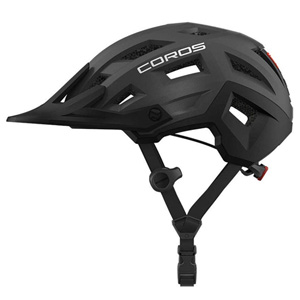 Coros SafeSound Mountain Smart Cycling Bluetooth Helmet Tail Light Gre