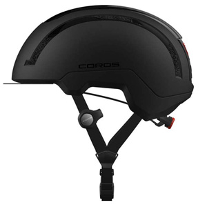 Coros SafeSound Urban Smart Cycling Bluetooth Helmet Tail Light Black
