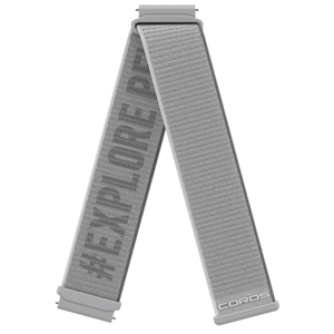 Coros 22mm Nylon Grey Band for APEX 2 Pro, APEX Pro, APEX 46mm