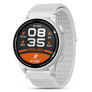 Coros Pace 2 Premium GPS Sports Watch White w/ Nylon Band
