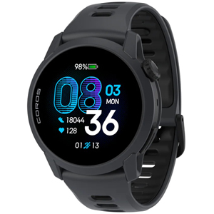 Coros PACE 4 GPS Sports Watch - Silicon Band (Black)