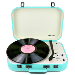 Crosley Coupe Bluetooth Turntable Pitch Turquoise CR6026A-TL