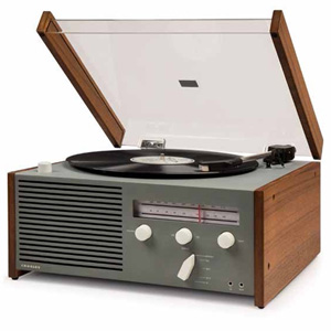 Crosley Otto 4 In 1 Turntable Entertainment Centre CR6033A-GY Crosley Otto 4 In 1 Turntable Entertainment Centre CR6033A-GY