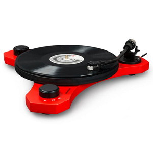 Crosley C3 Belt Driven Turntable 2-Speed AT Cartridge Red
