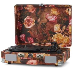 Crosley Cruiser Floral Bluetooth Portable Turntable