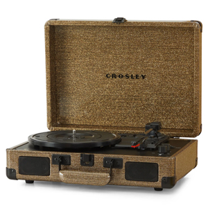 Crosley Cruiser Gold Bluetooth Portable Turntable