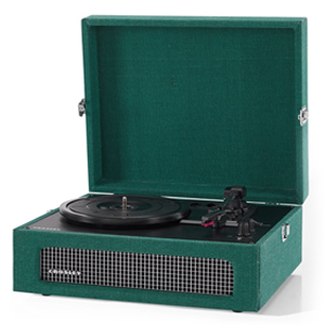 Crosley Voyager Dark Aegean Bluetooth Portable Turntable