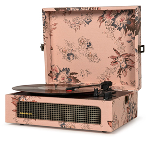Crosley Voyager Floral Bluetooth Portable Turntable Crosley Voyager Floral Bluetooth Portable Turntable
