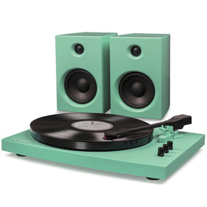 Crosley T100 Turntable Speaker Bluetooth Turquoise CRT100A-TU Crosley T100 Turntable Speaker Bluetooth Turquoise CRT100A-TU
