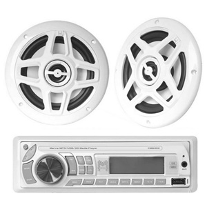 Crystal CM8HO2PK Marine Mechless Receiver + Speakers + Faceplate