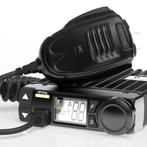 Crystal DB477A Compact 80 Channel 5W In-Car UHF CB radio Crystal DB477A Compact 80 Channel 5W In-Car UHF CB radio