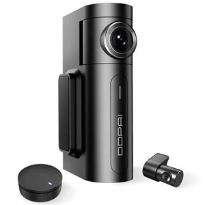 DDPAI X2S Pro 4G LTE 1440p Front + 1080p Rear Dash Camera