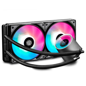 Deepcool Castle 280RGB AIO PC CPU Liquid Cooler Ultra Silent