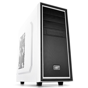 Deepcool TSRBF-WH Tesseract BF Mid Tower Case 1 x 120mm Fan White