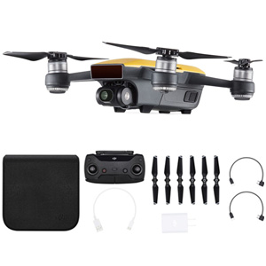 DJI Spark Mini Quadcopter 1080p 12MP Camera Video Drone Yellow