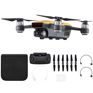DJI Spark Mini Quadcopter 1080p 12MP Camera Video Drone Yellow DJI Spark Mini Quadcopter 1080p 12MP Camera Video Drone Yellow
