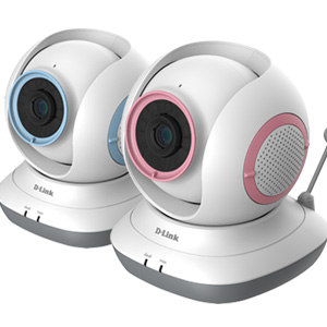 D-Link DCS-855L Pan & Tilt Wi-Fi Baby Day & Night Camera