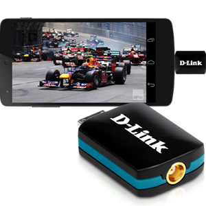 D-Link DSM-T100 Android Portable DVB-T Digital TV Receiver