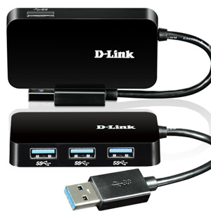 D-Link DUB-1341 4-Port SuperSpeed USB 3.0 Portable Hub D-Link DUB-1341 4-Port SuperSpeed USB 3.0 Portable Hub