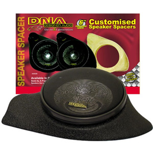 DNA AAS226B 6"-6.5" Component Speaker Moulded Spacer Black Pair DNA AAS226B 6"-6.5" Component Speaker Moulded Spacer Black Pair