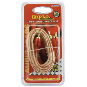 DNA ALR001 1.2M RCA Cable Lead Gold Plated Connectors