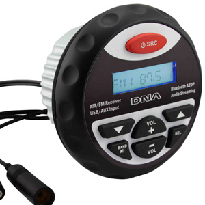 DNA MA3BT Marine Bluetooth USB / MP3 Player With AM/FM Tuner