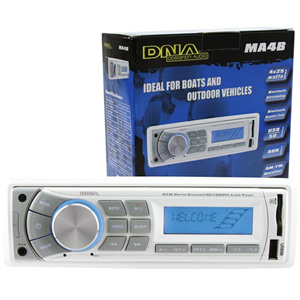 DNA MA4B Marine Bluetooth USB / MP3 Player With AM/FM Tuner DNA MA4B Marine Bluetooth USB / MP3 Player With AM/FM Tuner