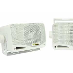 DNA MSB300W 60W 3-Way Marine Speaker Box White Pair