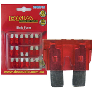 DNA WFB010 10 x 10 AMP Blade Fuse DNA WFB010 10 x 10 AMP Blade Fuse
