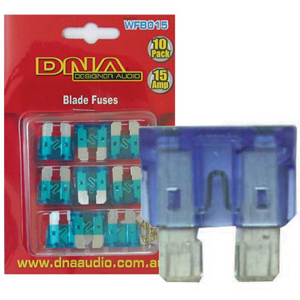 DNA WFB015 10 x 15 AMP Blade Fuse DNA WFB015 10 x 15 AMP Blade Fuse