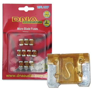 DNA WFL107 10 x 7.5 AMP Micro Blade Fuse DNA WFL107 10 x 7.5 AMP Micro Blade Fuse