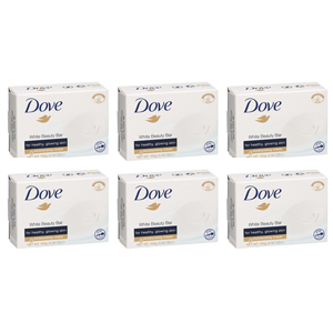 Dove 100g Beauty Cream Soap Bar Moisturizing Hand Wash (6 Pack)