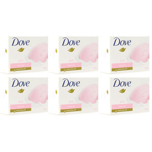 Dove 135g Pink Beauty Cream Bar - 6 Pack
