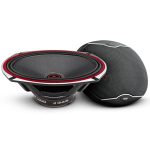 DS18 EXL-SQ6.9 6x9" 2-Way Coaxial Speakers with Fiber Glass Cone