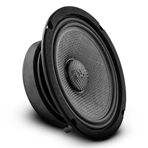 DS18 PRO 6.5" Slim Mid-Bass 250W Speakers w/ Carbon Fiber Cone (Each) DS18 PRO 6.5" Slim Mid-Bass 250W Speakers w/ Carbon Fiber Cone (Each)