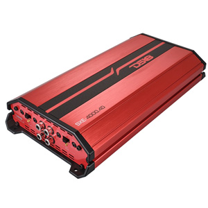 DS18 SXE-4000.4D SXE 430W x 4-Channel Class D Amplifier - Red