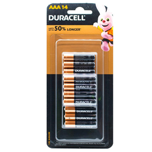 Duracell Coppertop AAA - 14 Pack