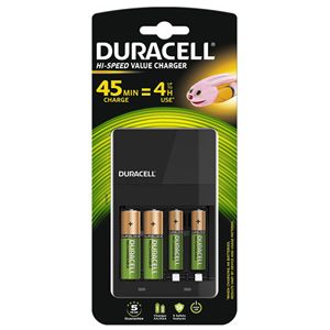 Duracell CEF14 AAA & AA Value All-In-One Charger