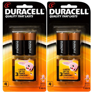 Duracell Coppertop C Alkaline Battery x 8 Duracell Coppertop C Alkaline Battery x 8