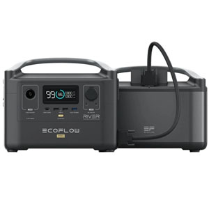 EcoFlow River Pro Portable Power Station + Extra Battery Bundle