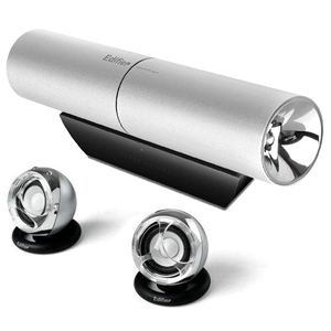 Edifier MP300 Plus AURORA 2.1 Portable Hi-Fi Speaker 3.5mm AUX Silver Edifier MP300 Plus AURORA 2.1 Portable Hi-Fi Speaker 3.5mm AUX Silver