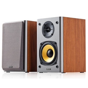 Edifier R1000T4 Active Bookself 4" Bass Driver Speakers BROWN Edifier R1000T4 Active Bookself 4" Bass Driver Speakers BROWN