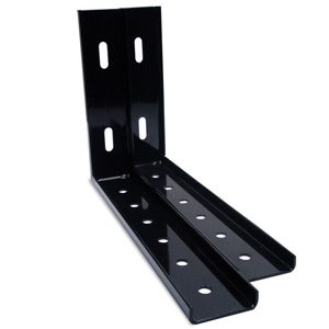 Elite Screens ZHOMELB12-8 12" Wall/Ceiling L-Bracket (Black) Elite Screens ZHOMELB12-8 12" Wall/Ceiling L-Bracket (Black)