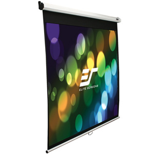 Elite Screens M94NWX 94" Manual Pull Down Screen