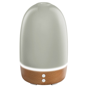 Homedics Ellia Thrive Grey Ultrasonic Light Oil Aroma Diffuser