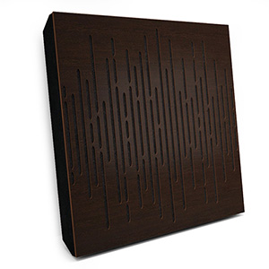 Elite Sound Acoustics Panel 70mm Foam For Music Rooms Wave Wenge