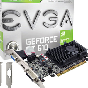 EVGA GeForce GT610 1GB DDR3 Graphics Card