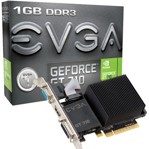 EVGA GeForce GT 710 1GB PCI-E Video Card