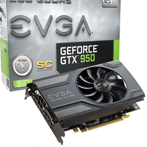 EVGA GTX 950 SC 2GB DDR3 GTX950 Graphics Card 02G-P4-2951-KR EVGA GTX 950 SC 2GB DDR3 GTX950 Graphics Card 02G-P4-2951-KR